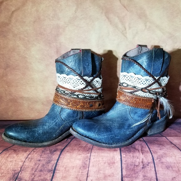 Upcycled Bussola boots - Picture 3 of 6